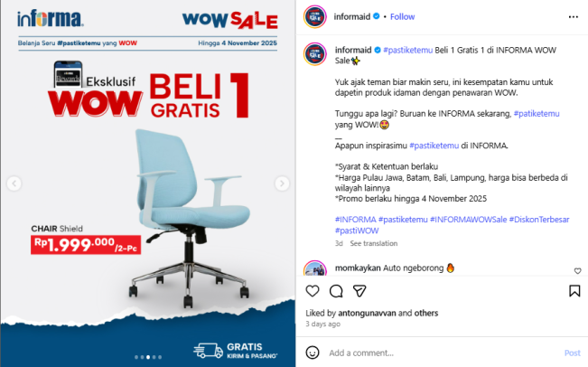Promo Informa (Instagram)
